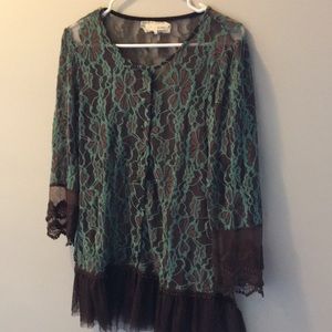 A’reve cardigan with flaw